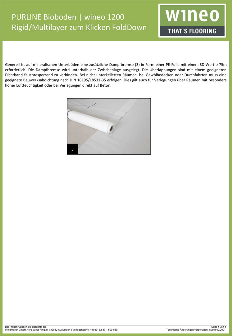 Bioboden Pureline Wineo 1200 @Boden4You GmbH Ecuran Vinylplanken #umweltfreundlich #nachhaltig günstig frachtfrei kaufen