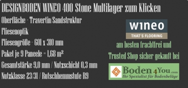 Wineo 400 Stone Multilayer zum Klicken MLD00140 Wisdom Concrete Dusky @ Boden4You.com Vinyl Design Bodenbelag günstig und Trusted Shop sicher kaufen