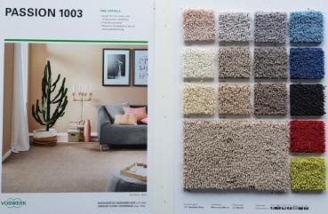 9e01 Vorwerk Teppich Passion 1002 Velours 5meter Rollen Auslegware