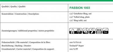 9e01 Vorwerk Teppich Passion 1002 Velours 5meter Rollen Auslegware