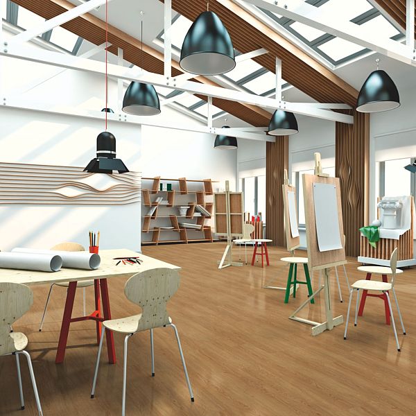 Vinylboden Karndean Objectflor Conceptline Boden4you 3035 Classic Oak Medium Klassische Eiche Mittel Gunstig Vinyl Design Pvc
