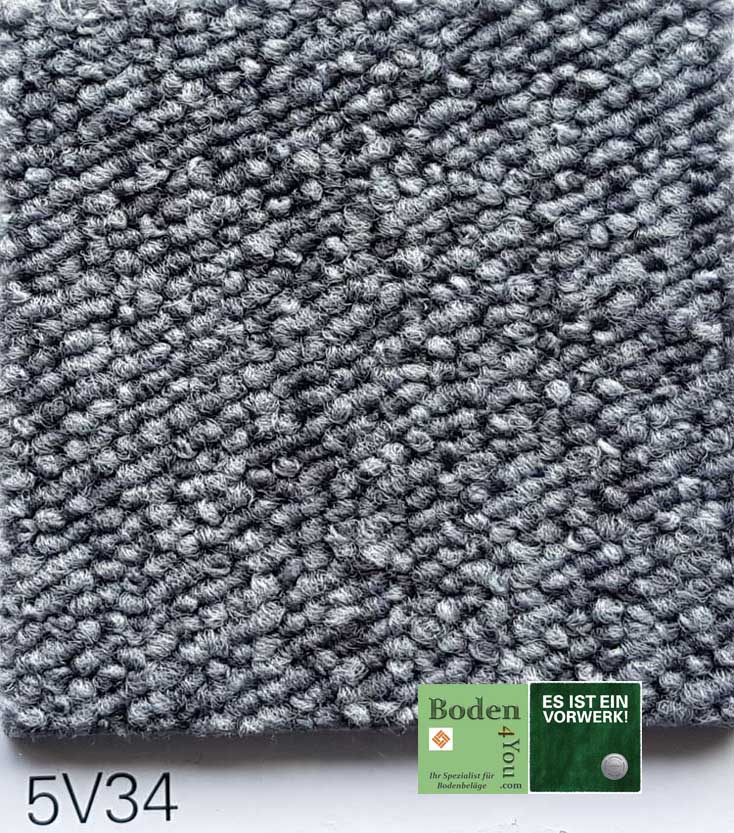 5v34 Vorwerk Teppich Passion 1005 Schlingen 5meter Meterware