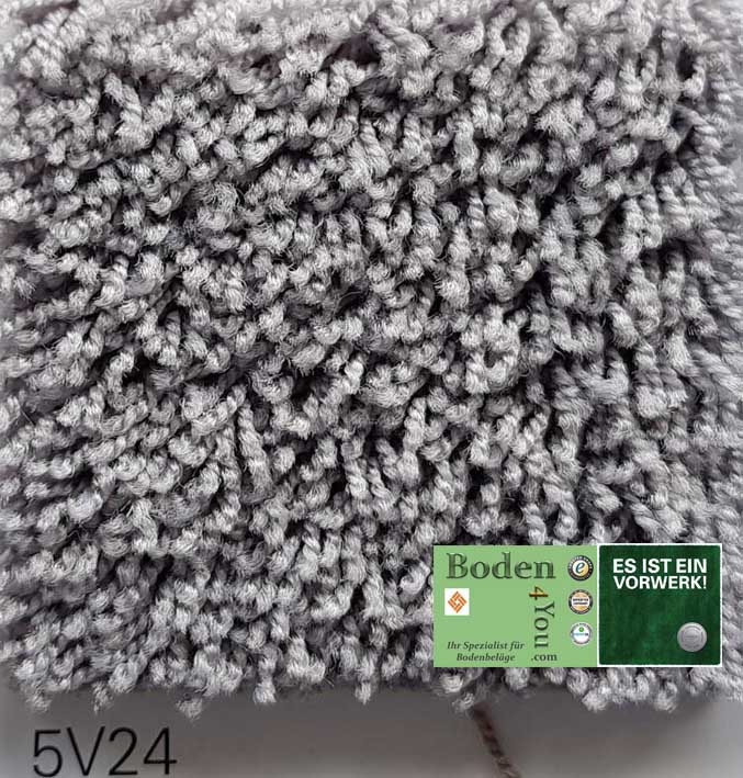 5v24 Vorwerk Teppich Passion 1002 Velours 5meter Rollen Auslegware