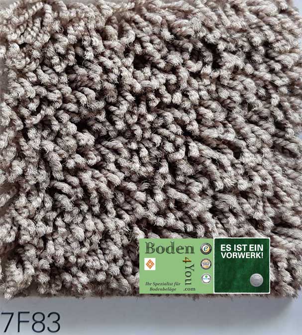 7f83 Vorwerk Teppich Passion 1003 Glanz Shag Rollen Auslegware Bei
