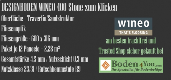 Wineo 400 Stone zum Klicken DLC00140 Wisdom Concrete Dusky @ Boden4You.com Vinyl Design Bodenbelag günstig und Trusted Shop sicher kaufen